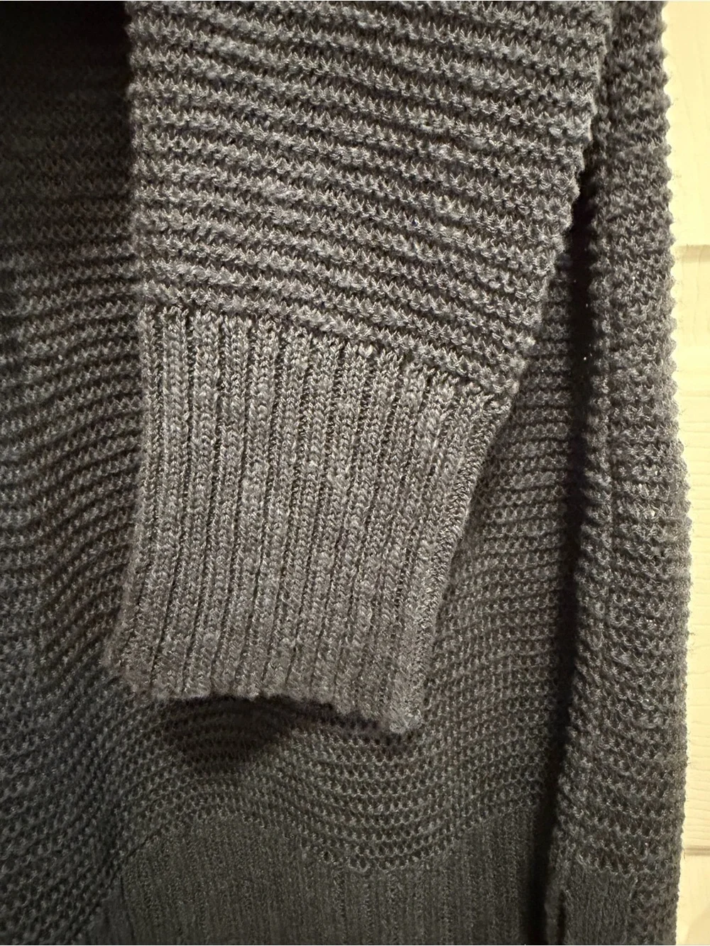 EILEEN FISHER Organic-Linen & Organic-Cotton Tunic Sweater Size Small